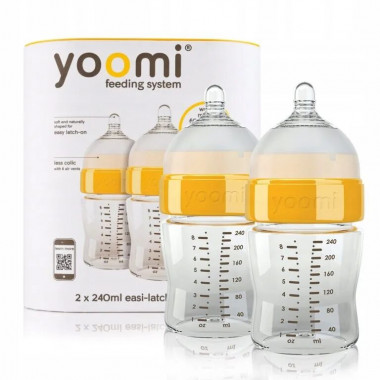 Бутылочки для кормления Yoomi по 240мл